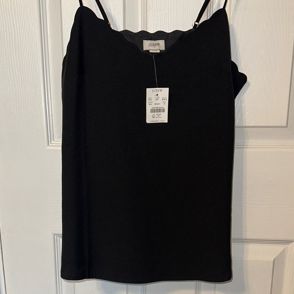 J. Crew Black Camisole